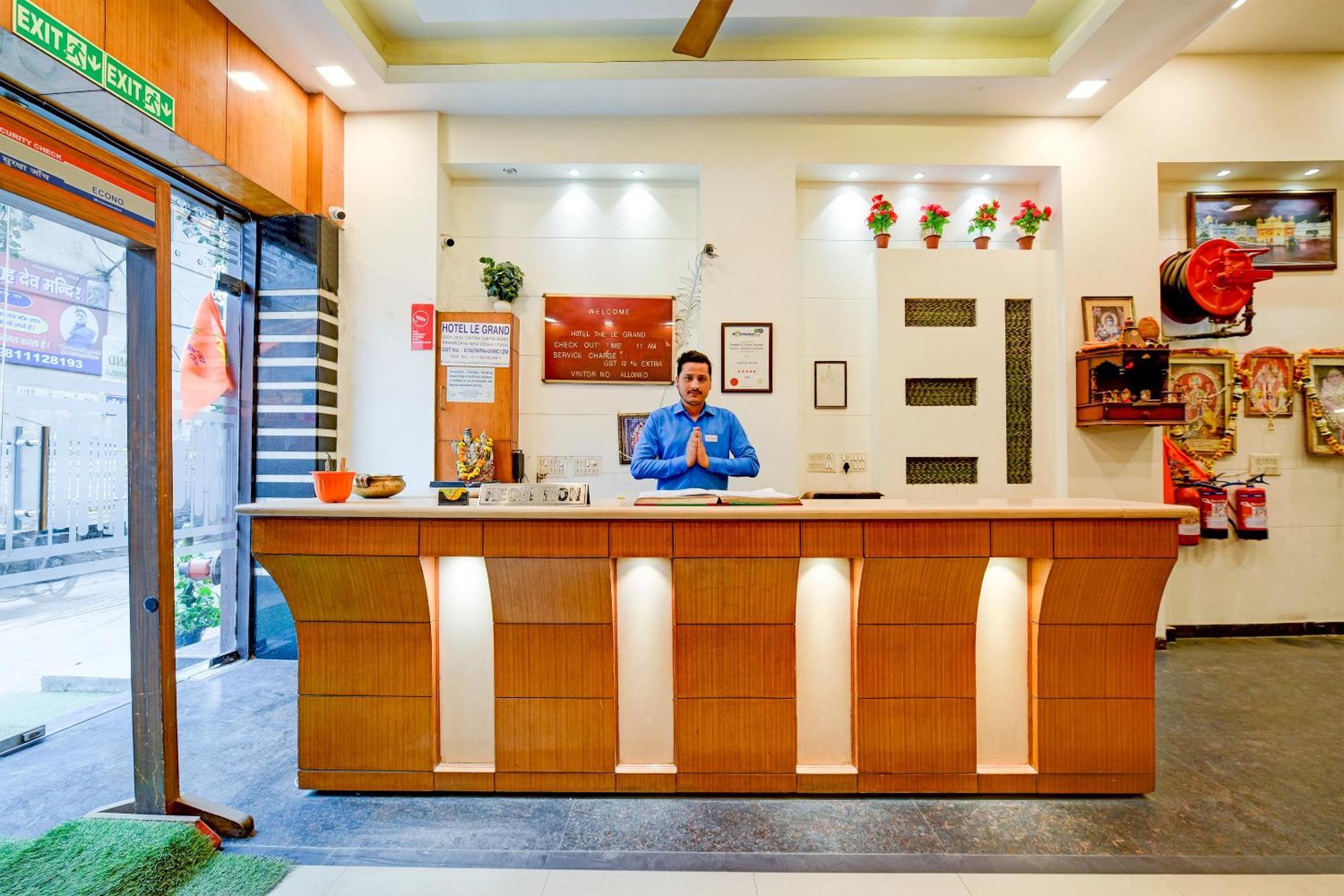ניו דלהי Hotel Le Grand - Walk-In From Rk Ashram Metro Station מראה חיצוני תמונה